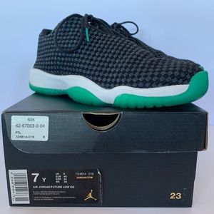 Kids Air Jordan Future Low Black 7Y
